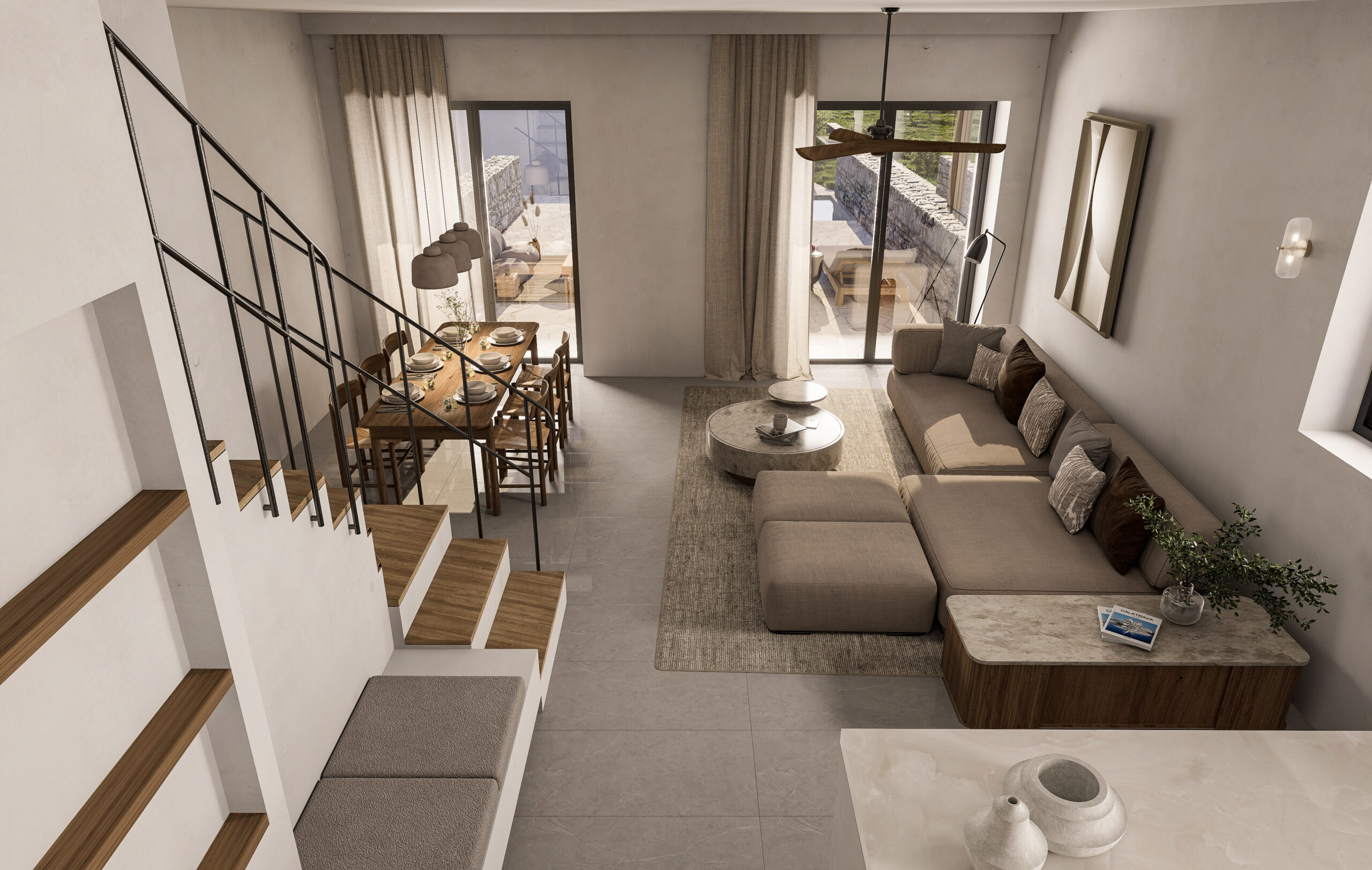 Residence Ariadne living room