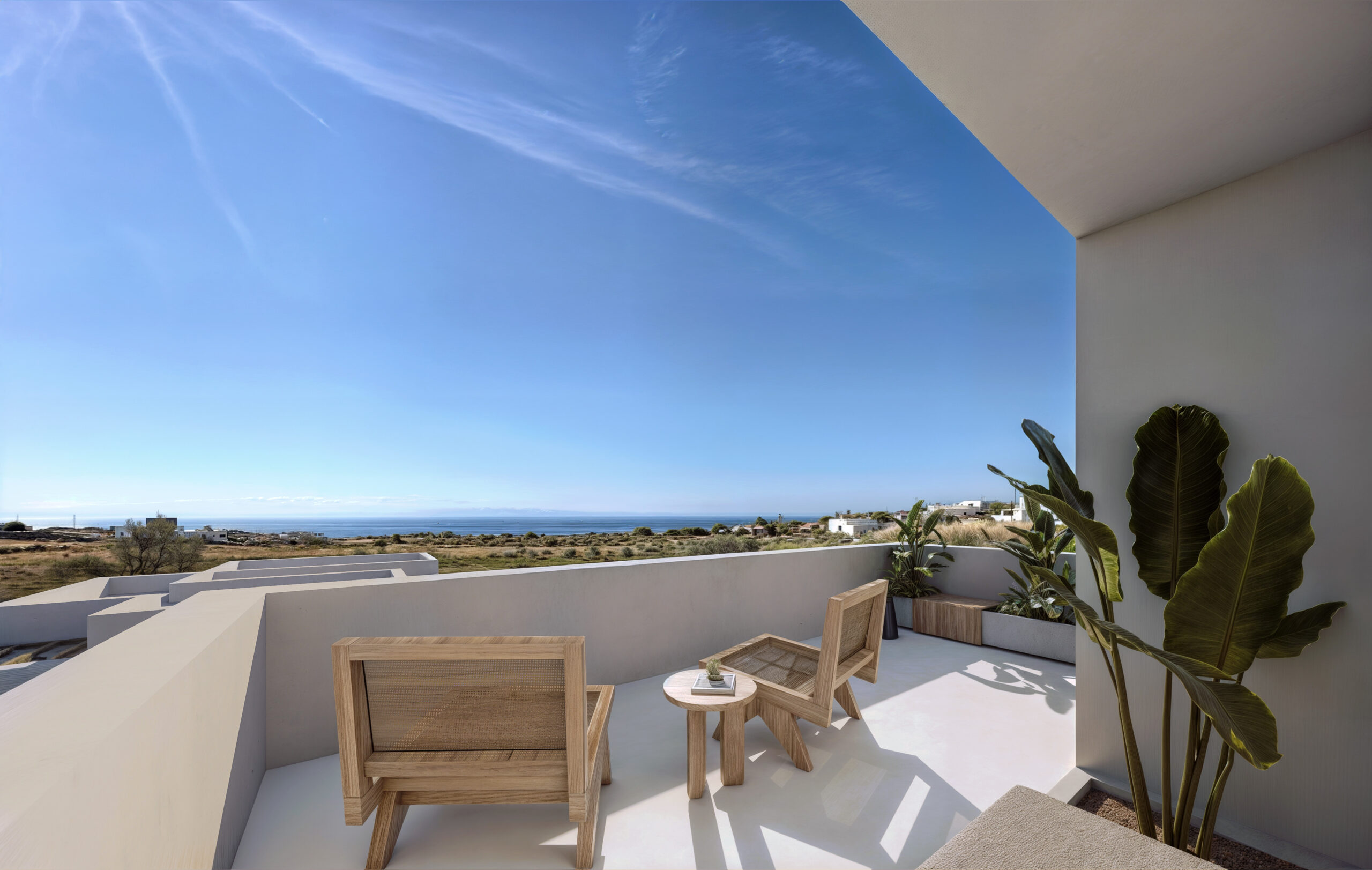 Residence Daphne sea view property in Paros Greece